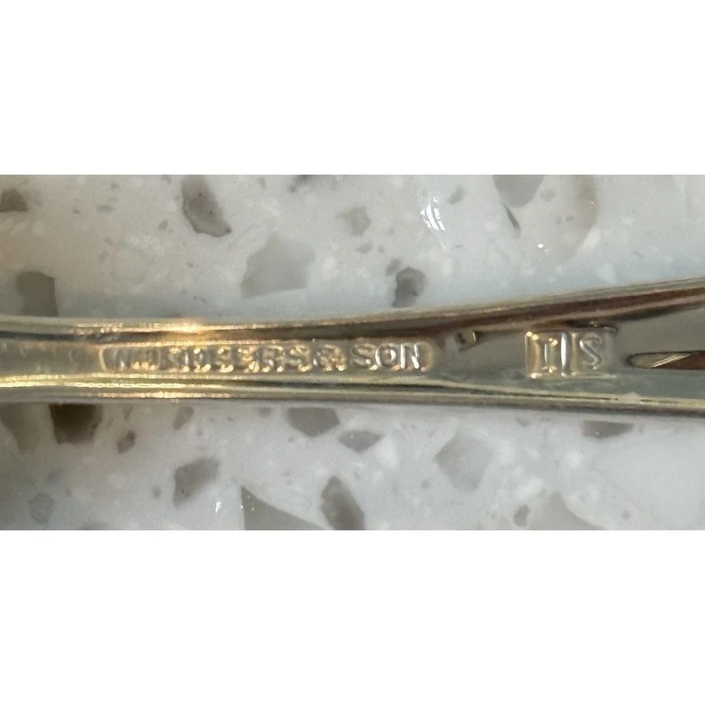 6 PC 1961 GAIETY Wm Rogers & Son Cream Soup Spoons #8614